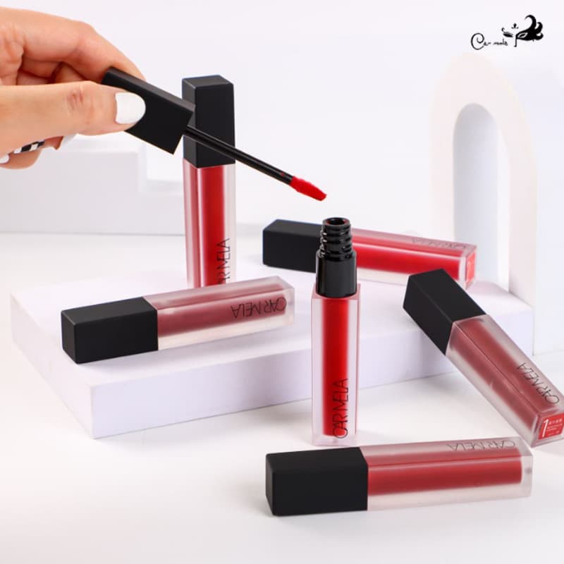 Carmela Lip Mud Lip Gloss 04, Carmela Matte Velvet Lipstick, Makeup Artist Cosmetics