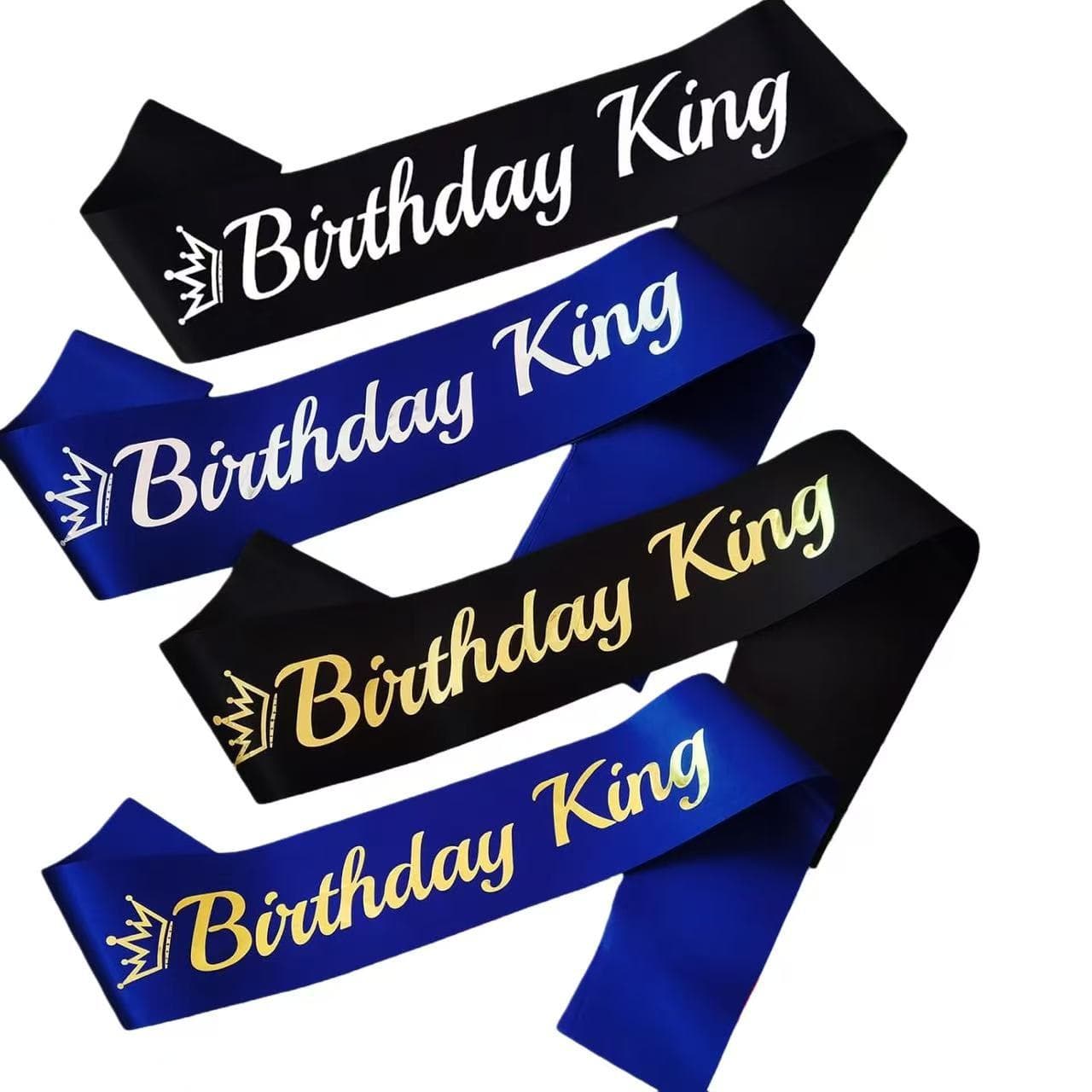 Cross-Border New Single Party Birthday Queen Birthday King Birthday Shoulder Strap Party Supplies Etiquette Belt