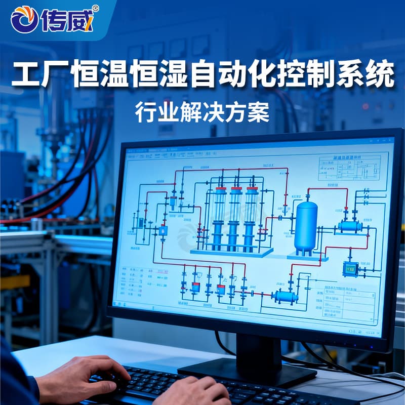 Factory Constant Temperature and Humidity Automation Control System Workshop HVAC PLC Temperature and Humidity Intelligent Control Cabinet Customization