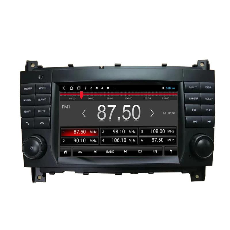 Compatible with 2002-2009 Benz C-Class / W203 7-inch Android Car Navigation Bluetooth
