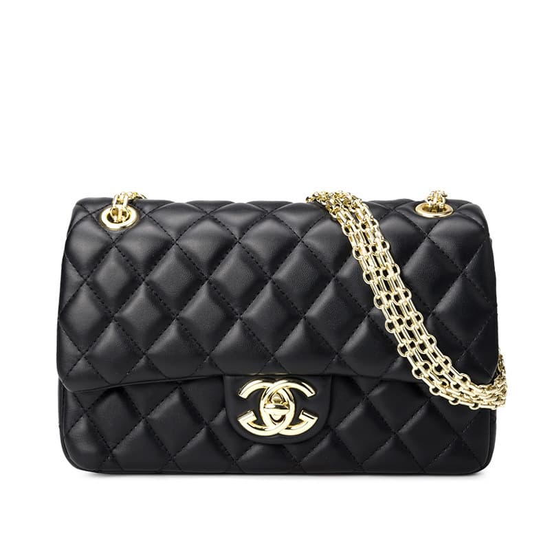 Personal Shopper Luxury Women's Bag 2025 New Fashion Versatile Premium Diamond Quilted Chain Bag Genuine Leather Shoulder Crossbody Bag Trendy