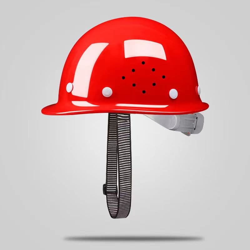 Engineering Safety Helmet for Construction Sites, Thickened Worker Protection ABS Hard Hat with Ventilation, Customizable Printing Available