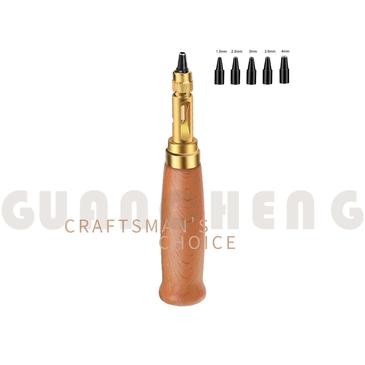 DIY Automatic Belt Punch Silent Puncher Multifunctional Leather Carving Punch Leather Punch Eye Punch Round Punch