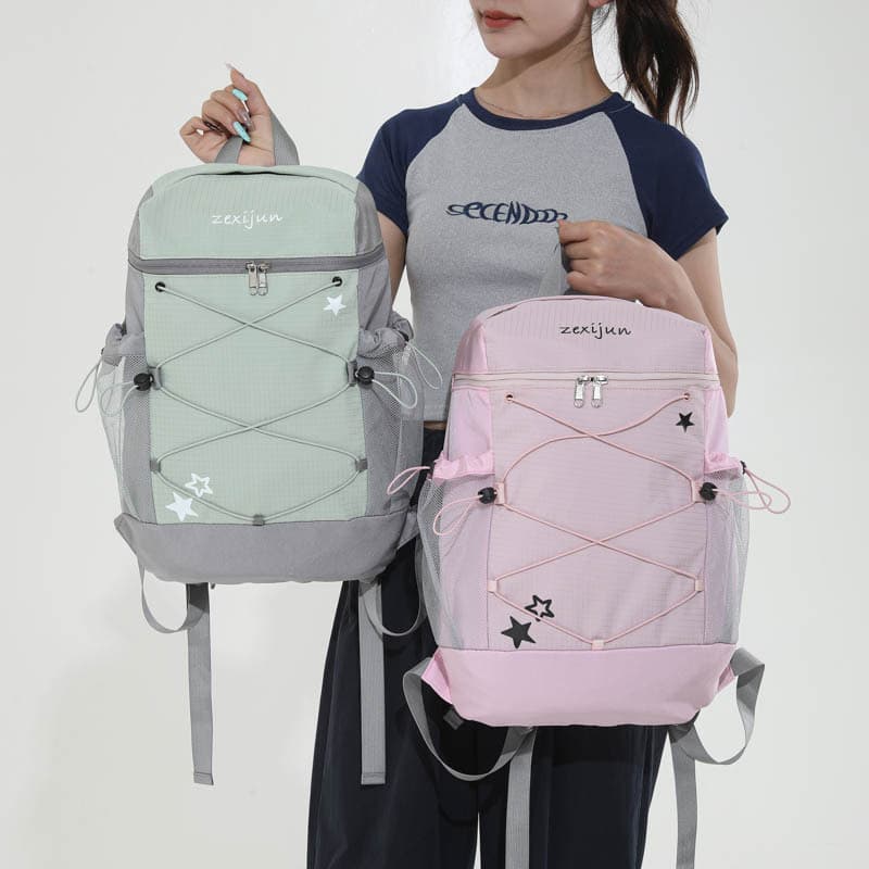 2026 New Cross-Border Lightweight Cycling Backpack Outdoor Sports Hiking Mountaineering Bag Men and Women Casual Travel Backpack