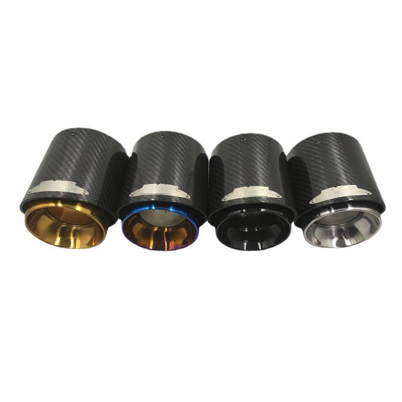 Factory Direct Supply Cross-Border Hot Selling BMW Mini Car Accessories RFJCW Exhaust Pipe Modification Decoration Suitable for Tailpipe