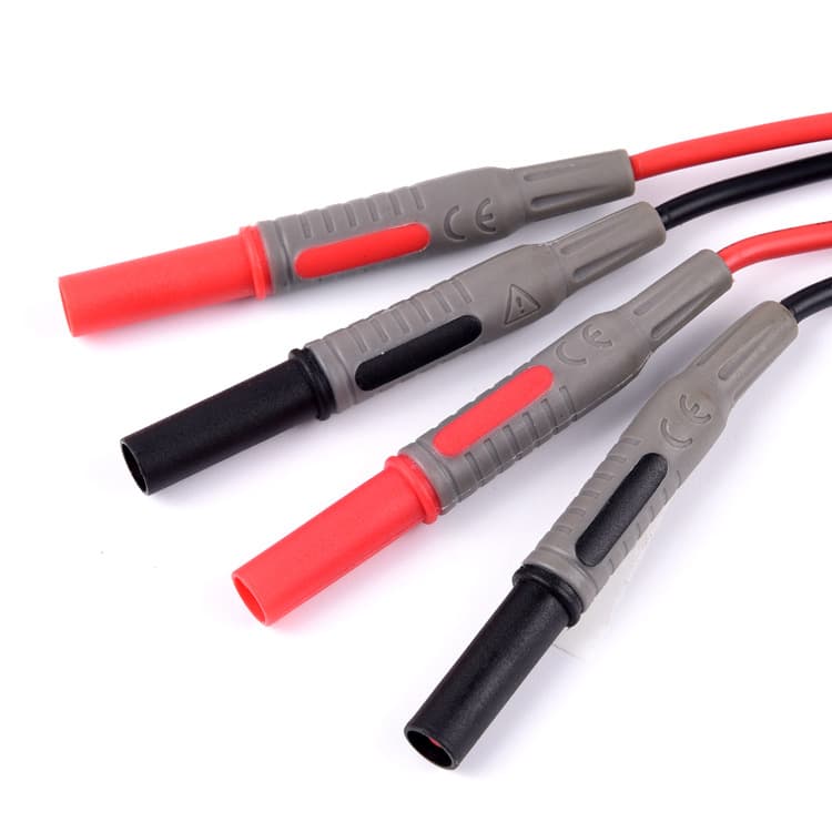 Universal Ultra-Fine 20A Gold-Plated Test Probes for Digital Multimeters, 1000V Multimeter Test Leads