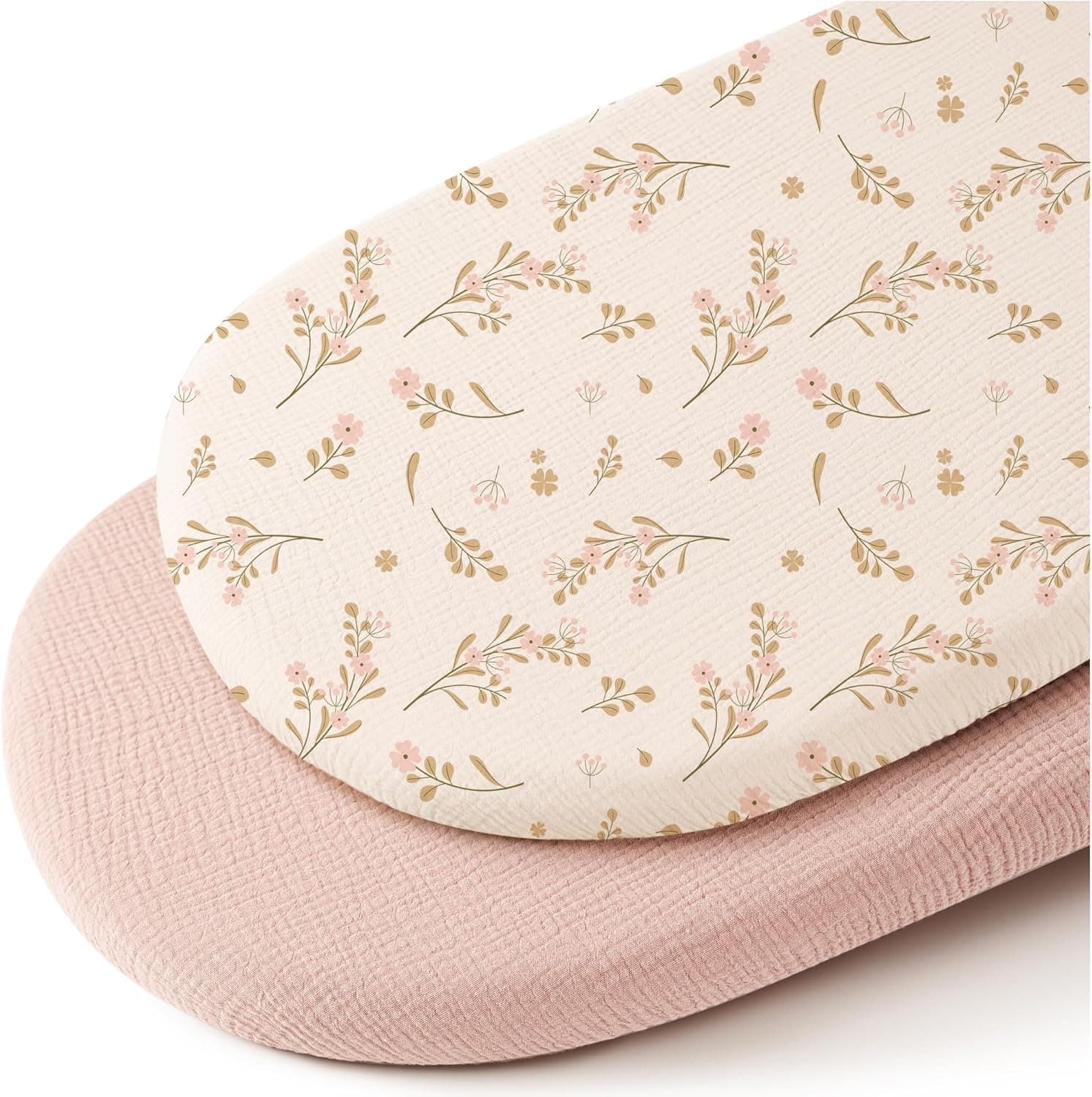 Baby Crib Bedding Set 2-Piece Cotton Breathable Skin-Friendly Printed Removable Washable Outer Cover Nordic Style Pure Cotton