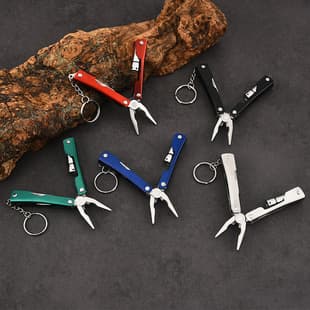 Multi-Function Light Pliers Foldable Pliers with Light Outdoor Tool Pliers Camping Mini Portable Emergency Multi-Tool