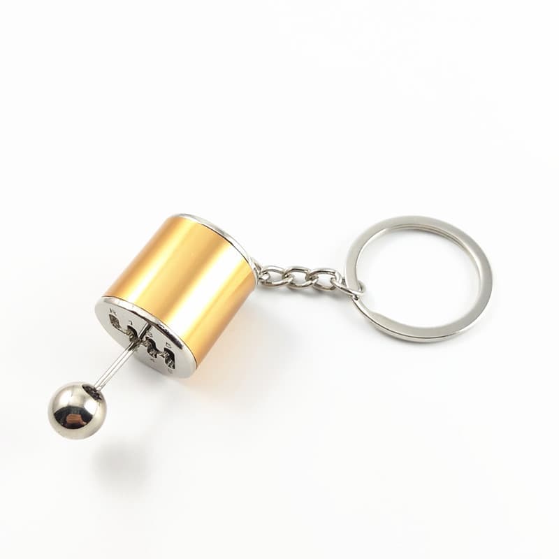Creative Gear Shift Keychain, Manual Transmission Stress Relief Toy, In Stock from Factory, Car Manual Gear Shift Model, Customizable Small Gift