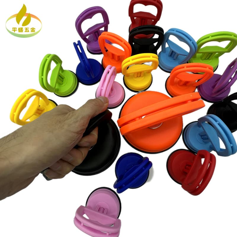 Large multi-purpose car repair dent pull suction cup, single claw high pull force glass suction cup for tile handling