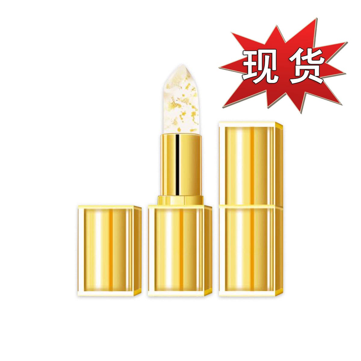 [In Stock] Tk Cross-Border BARVENA Anti-Smudge Gilt Color-Changing Lipstick Moisturizing Long-Lasting Lipstick TEMU