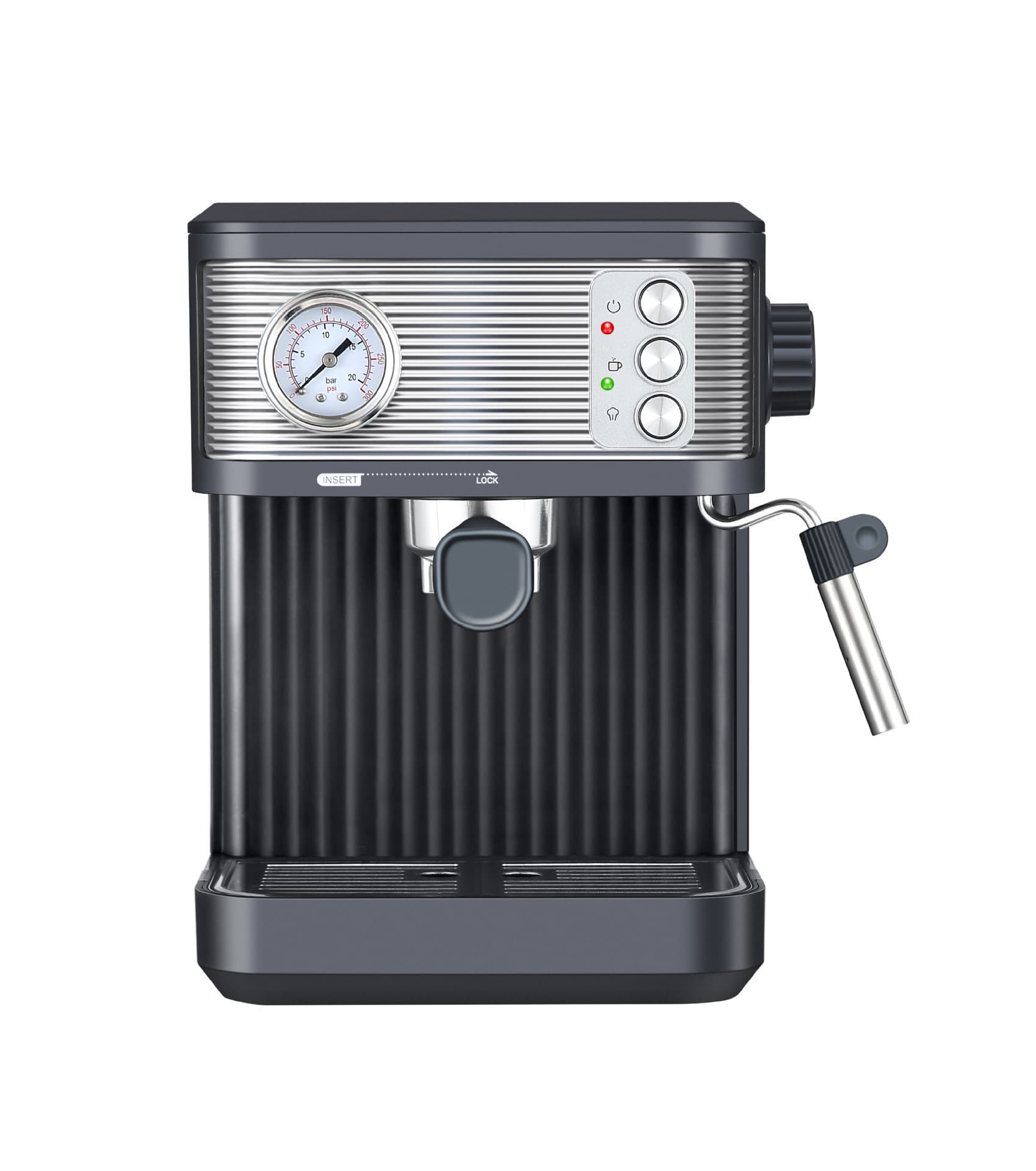 Coffee Machine 20Bar Espresso Machine Steam Pump Semi-Automatic High Pressure Extraction Heating Coffee Machine