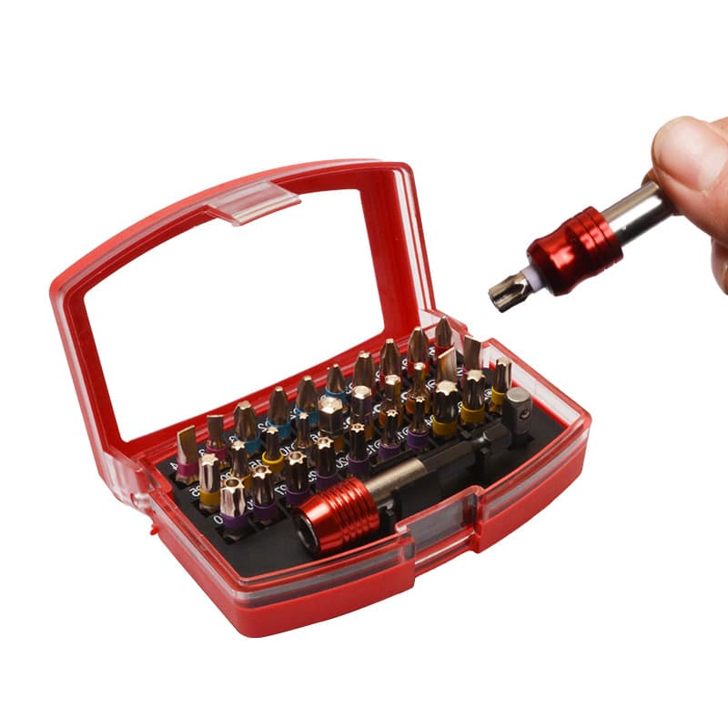 S2 Electric Screwdriver Bit Set 32-Piece Socket Set Gedore 32-Piece Bits