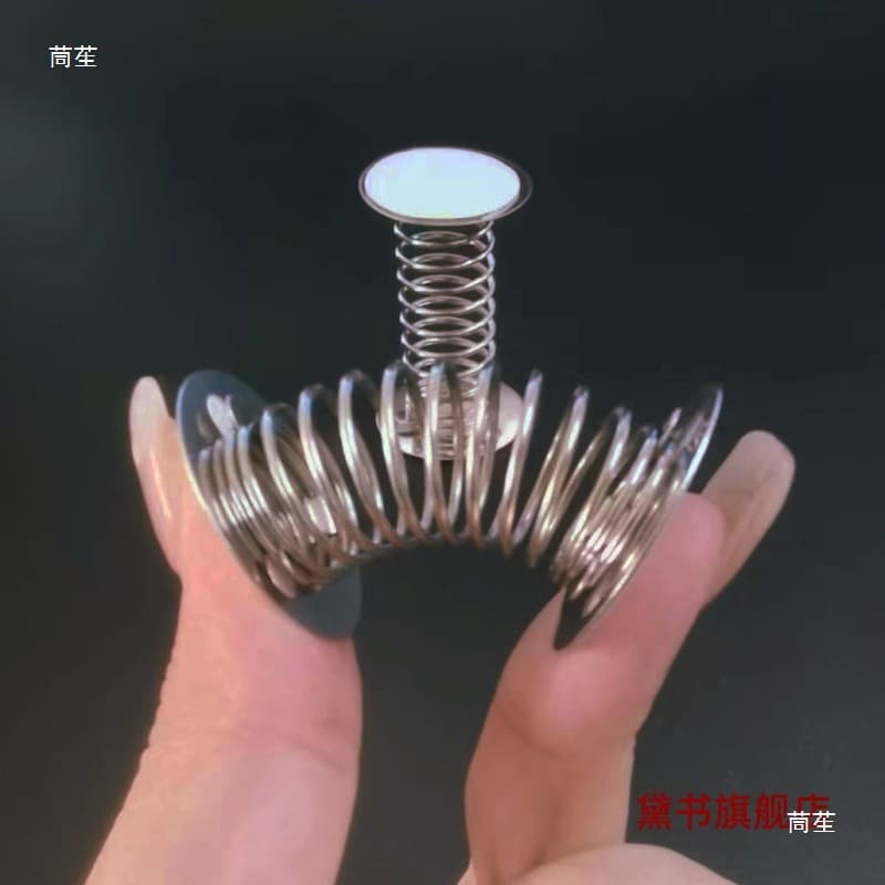 Metal wobble spring base for DIY creative ornaments, double-sided toy return spring, other creative decoration accessories
