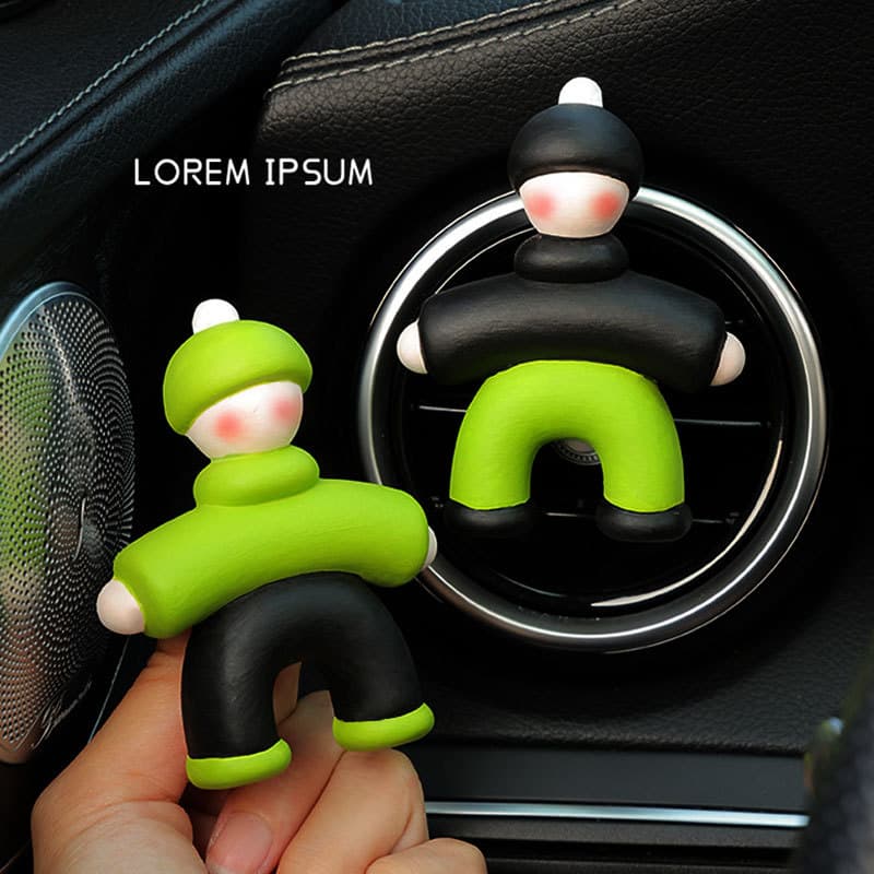 New Creative Car Air Freshener Diffuser Stone Vent Clip Decoration for Women