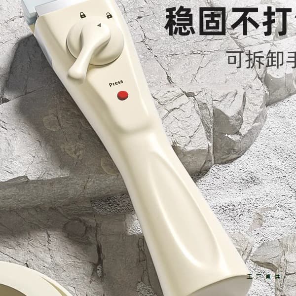 Detachable handle for non-stick outdoor cookware and frying pans, heat-resistant high-temperature proof