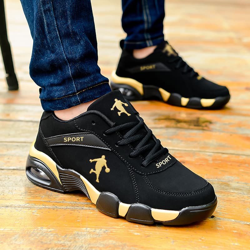 Cross-border Men's Shoes Autumn Winter Trendy Shoes 2026 New Running Shoes Men's Casual Shoes Trendy Air Cushion Sports Shoes Men