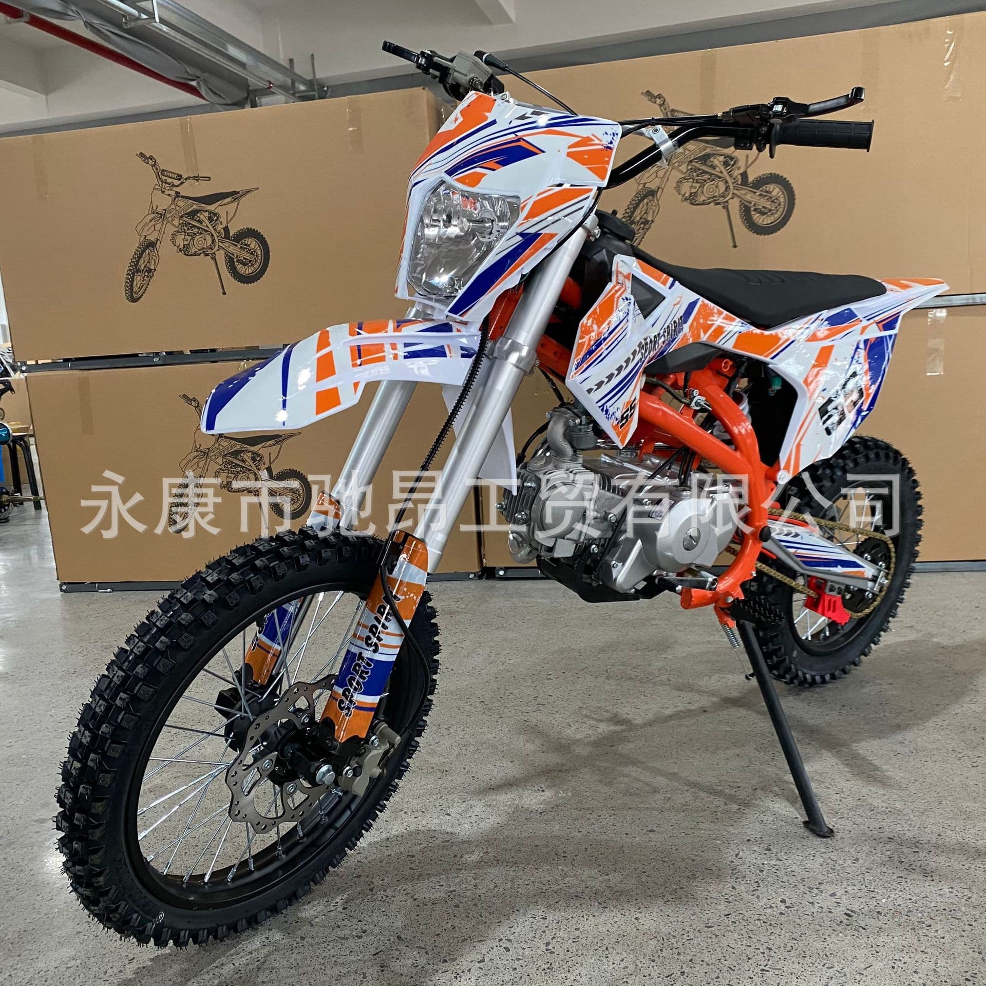 Cross-border Export 125CC Off-road Motorcycle 150CC Off-road Mountain Bike All-terrain ATV Off-road Motorcycle