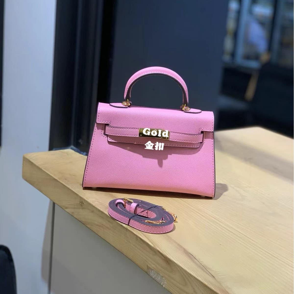2026 New Trendy Gen 2 PU Women's Bag Fashion Kelly Bag Mini Small Bag Shoulder Crossbody Handbag Kelly Li Bag