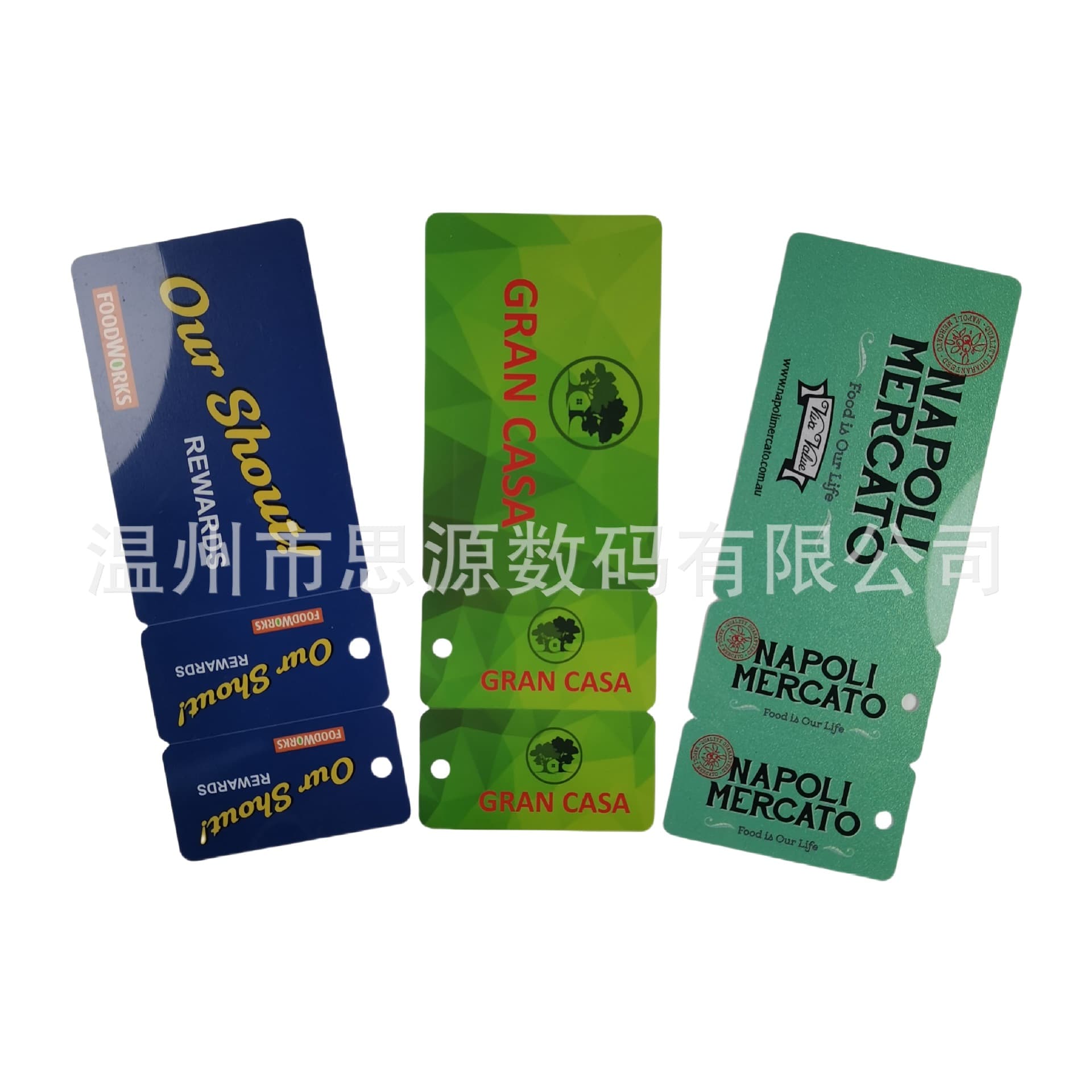 Four-color printing, triple mother-child card production, IC supermarket VIP membership discount connected cards, bulk discounts