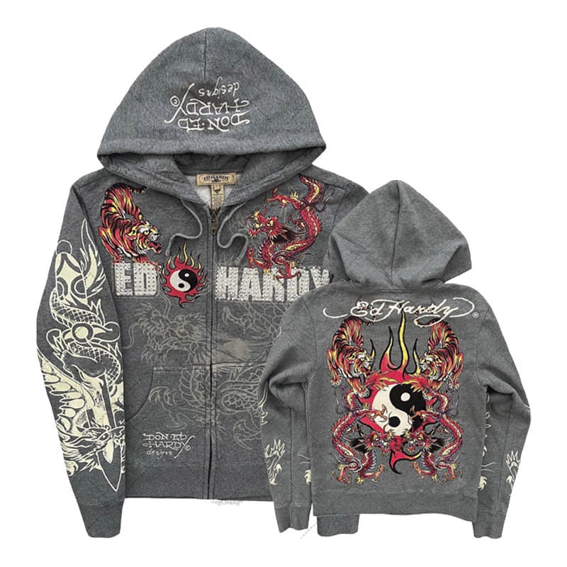 Gothic Rock Skull Bones Oversized Hoodie Unisex Y2K Streetwear Dark Style Polyester Pullover for Men And Women