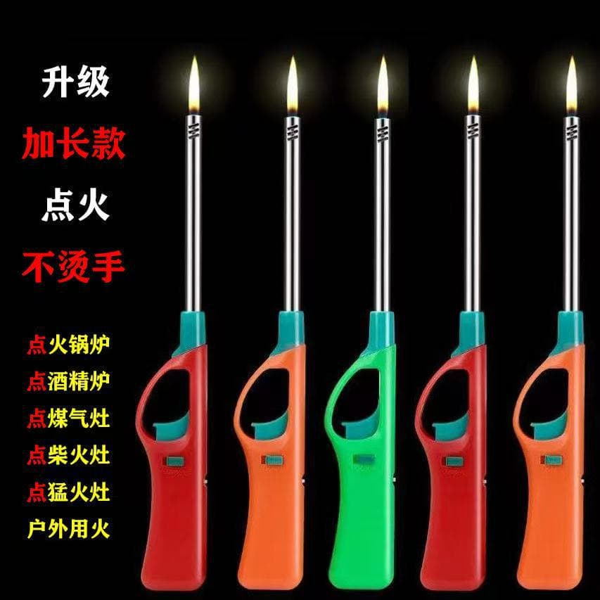 Ignition Electronic Lighter Flame Gas Stove Fire Lighter Kitchen Extended Pulse Lighter