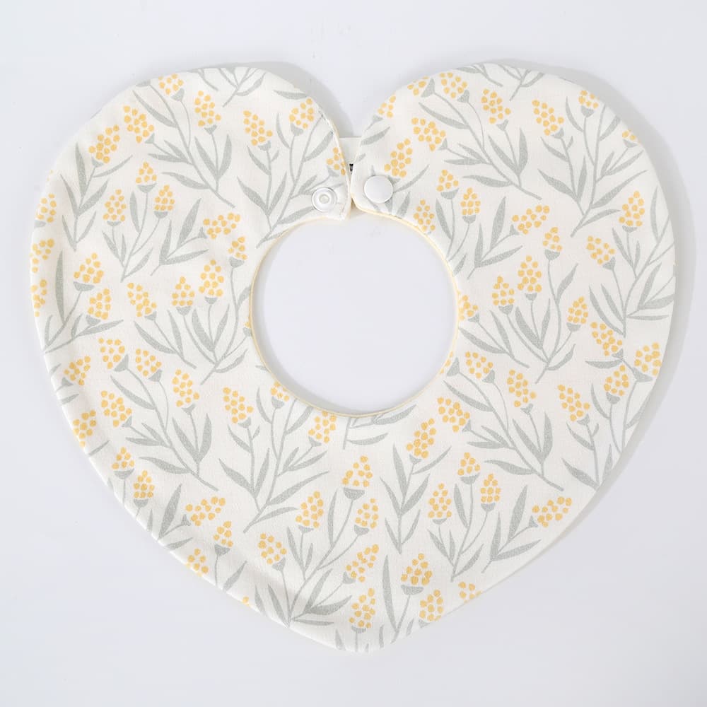 Korean-style petal bib 360-degree rotatable double-sided baby drool bib toddler bib wholesale