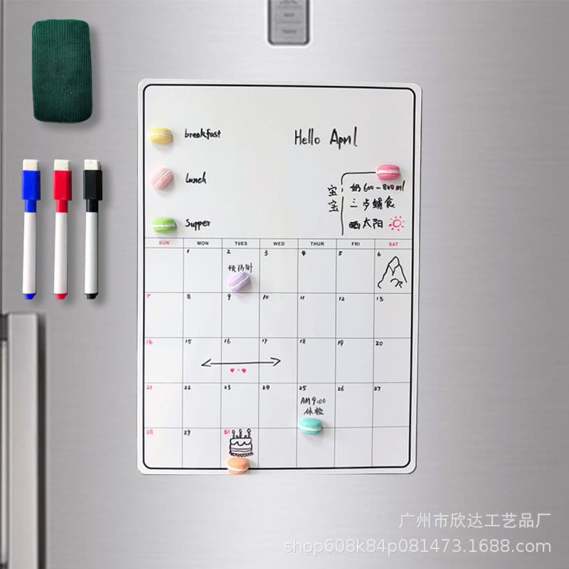 Manufacturer offers custom magnetic message boards, refrigerator magnets, irregularly shaped magnetic writing boards, and custom erasable and rewritable message boards.