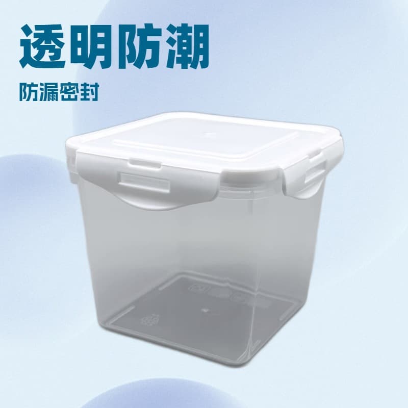 0.6L, 1L, 1.2L, 2L, 1kg, 2kg Yogurt Packaging Buckets, Transparent Plastic Storage Boxes with Lids for Freshness