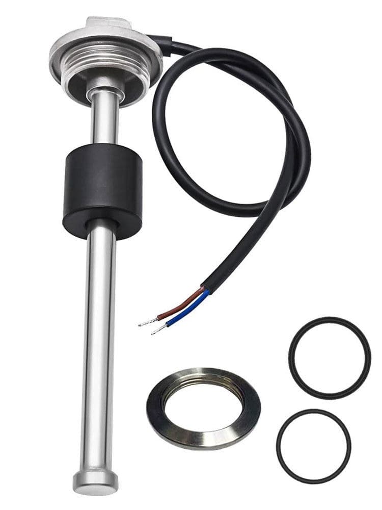 Water Tank Level Sensor Probe for Car, RV, Yacht, Truck Universal Modification Threaded with Flange Oil Float