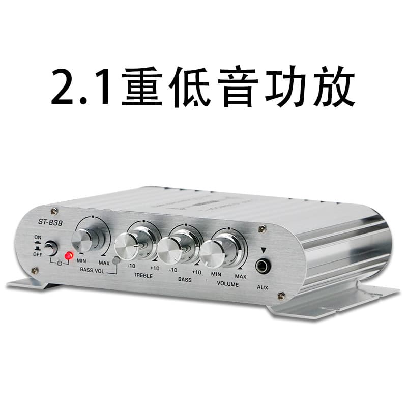 New Mini Small Power Amplifier Car Home 12V Amplifier