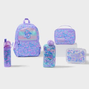 Australia Smiggle Backpack Cartoon Milk Tea Cute Elementary School Girl Large Capacity Backpack Lunch Bag