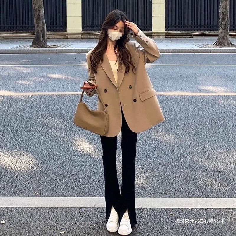 Spring/Autumn Blazer for Women, 2025 New Arrival Korean-style Versatile Top, Petite Suit Jacket