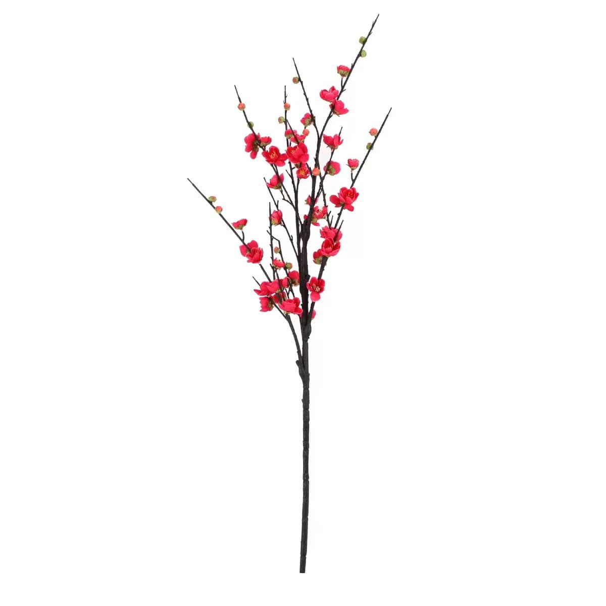 Artificial Plum Blossom Chinese New Year Home Decoration Flower Arrangement Rustic Plum Branches Soft Decoration Props Wholesale from Factory