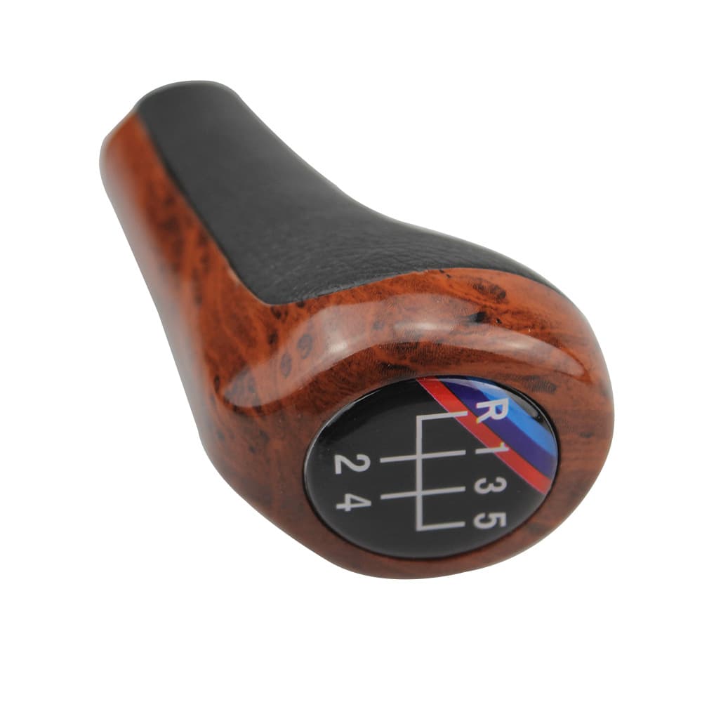 Wood Grain Gear Shift Knob for BMW Manual Transmission Shift Lever Accessories Factory Direct Supply