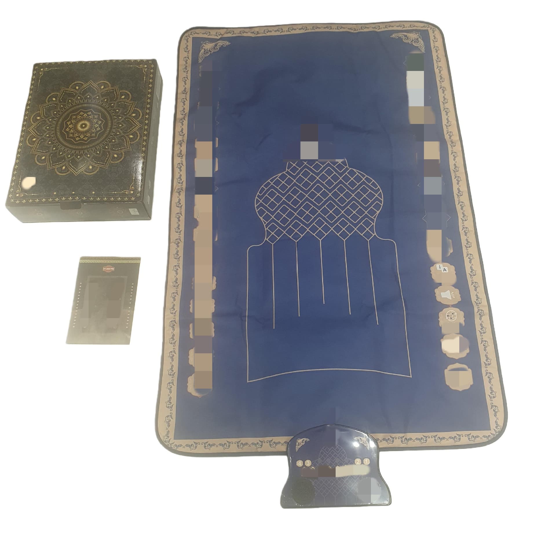 2026 Prayer Rug Prayer Mat with 20 Languages and Translation Function, Minimalist Style Electronic Learning Mat