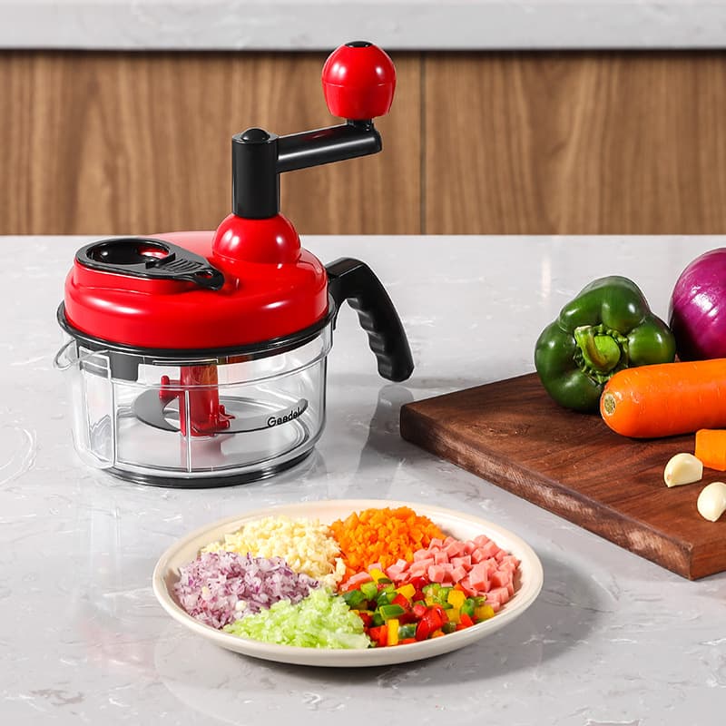 Gouda Lai cross-border export manual stuffing machine processor home kitchen large capacity fruit salad mixing bucket