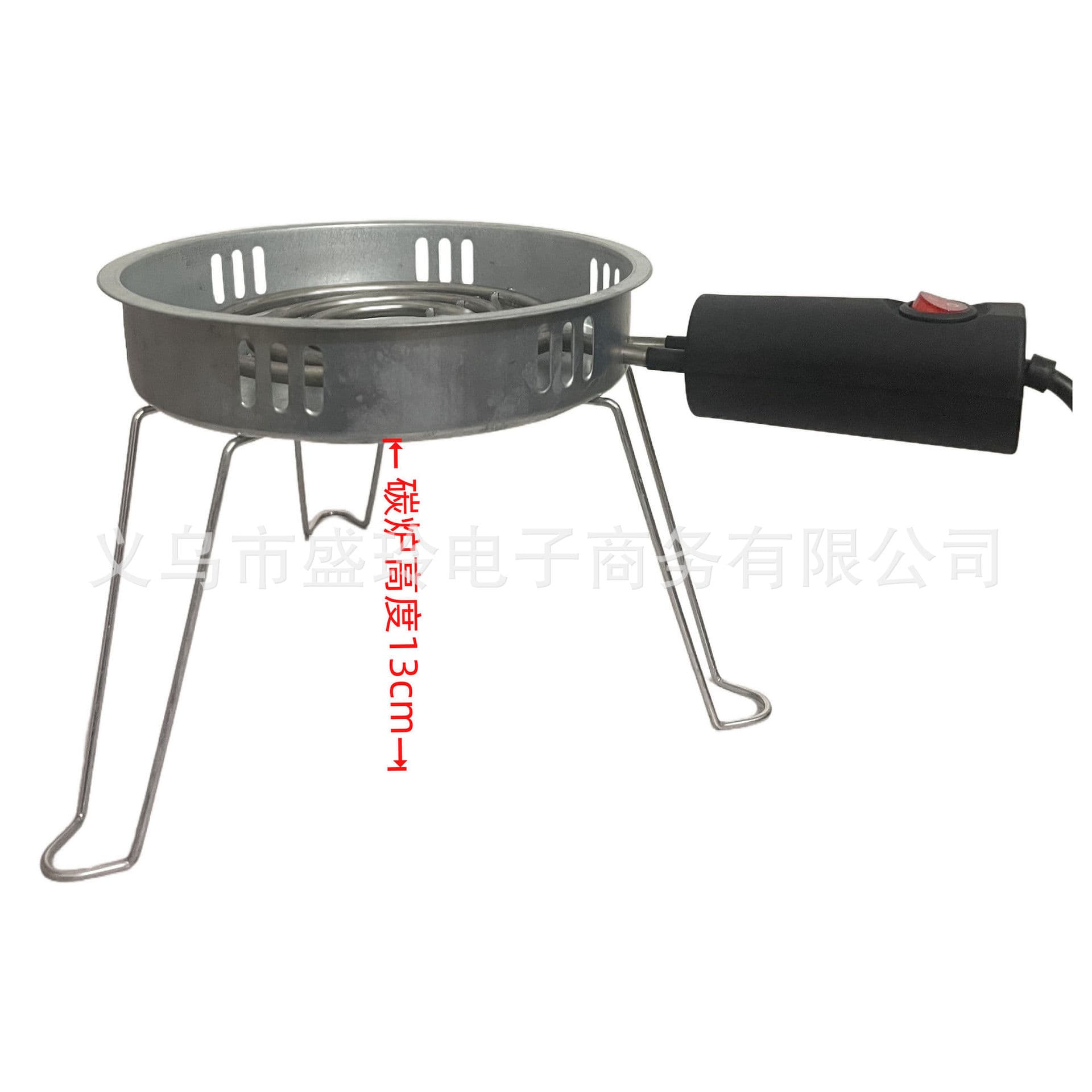 Patented 1000W Foldable Electric Charcoal Starter for Home Fire Ignition, Charcoal Lighting, Tea Boiling, and Stove Ignition