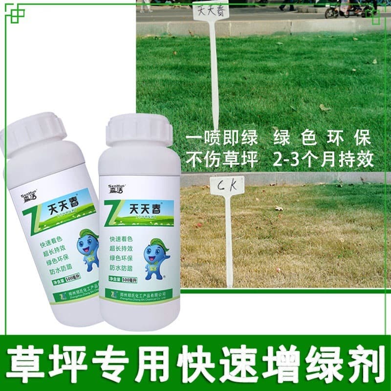 Everyday Spring Lawn Green Enhancer, Quick Coloring Agent for Dormant Grass, Eco-friendly Instant Green Spray for Project Acceptance