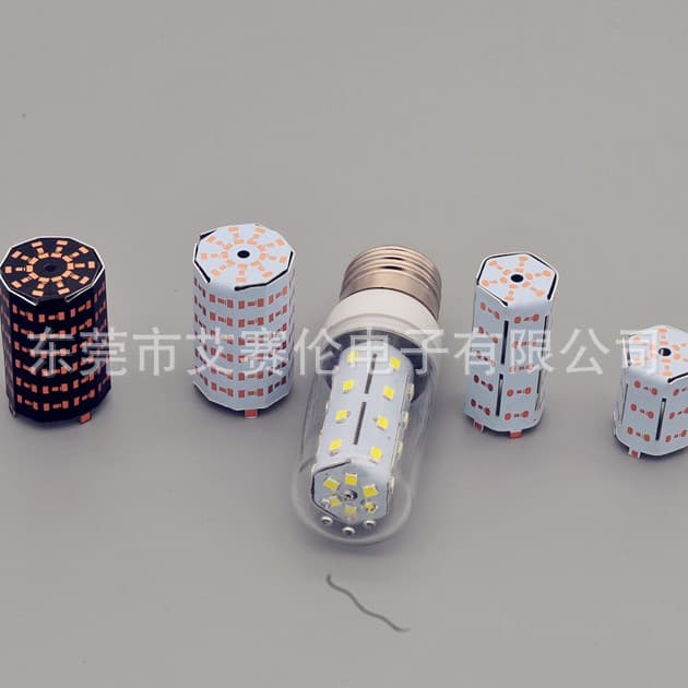 Flexible bendable aluminum substrate, lantern-specific aluminum base material for 3D applications