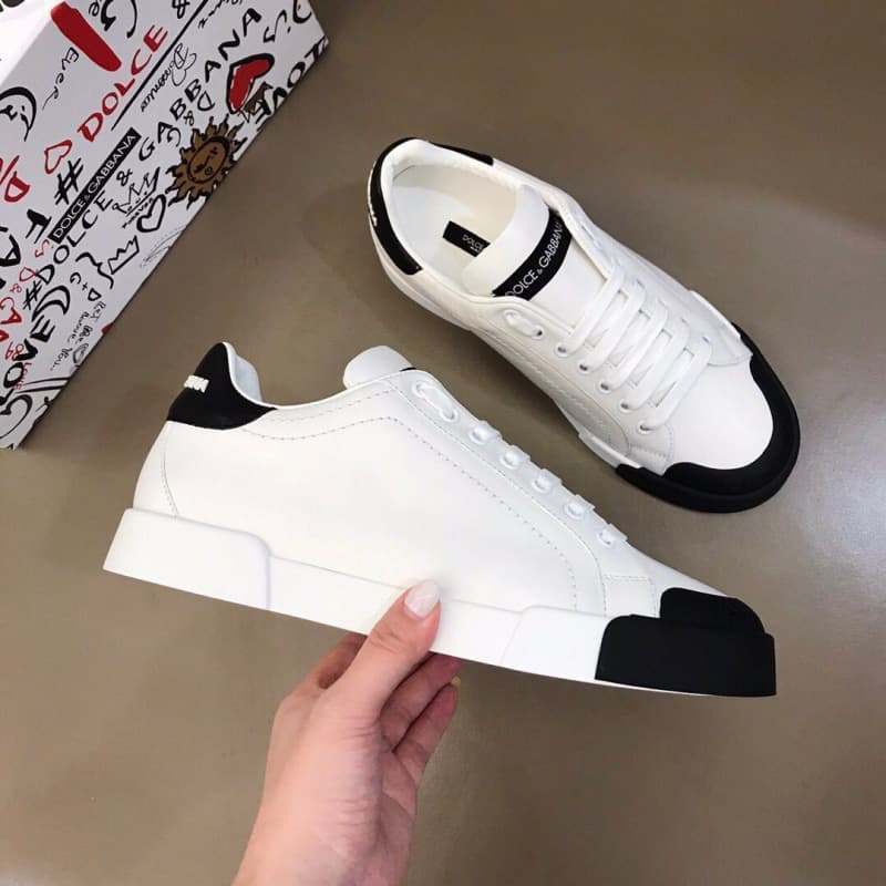 Alphabet men's shoes hot style DG white shoes thin sneakers Korean version trendy men versatile fashion comfortable personalized breathable shoes