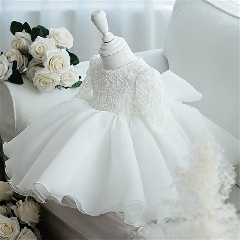 Southeast Asian Children's Princess Dress 2025 New Flower Girl Wedding Performance Dress Baby Birthday Party Dress