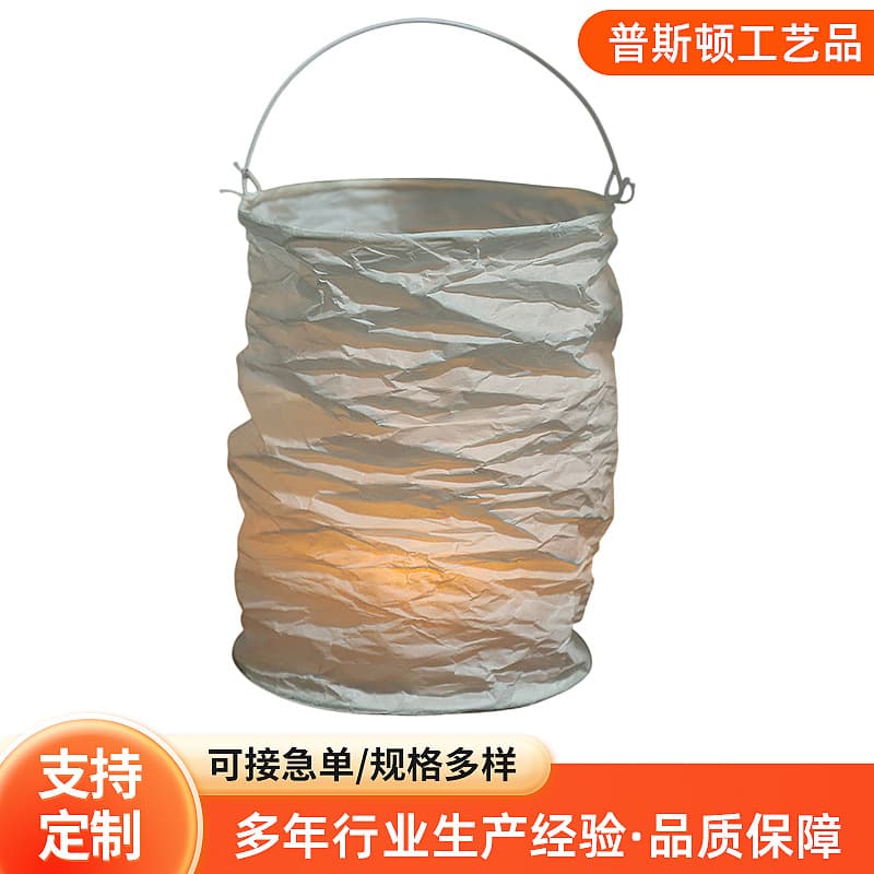 Factory handmade paper lanterns, European and American style party decorations, white downlights, desktop lanterns, white paper lantern lampshades, lighting fixtures