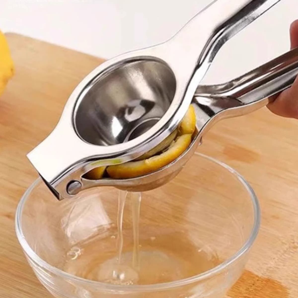 Manual lemon juicer stainless steel household small juicer lemon juicer squeezer lemon juicer
