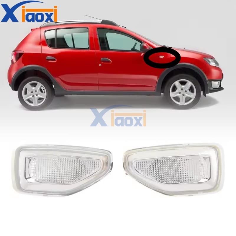 For Renault DST Dacia Sandero MK2 Front Fender Light Dacia Turn Signal Light