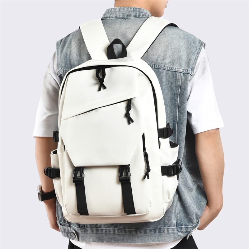 Cross-border School Bag for Middle School Boys New Casual Travel Backpack High School College Students Women Large Capacity Computer Backpack