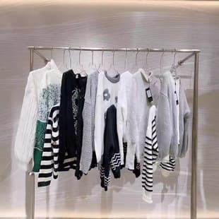 End-of-Season Sweater Brand Discount Women's Clothing Boutique Stock Physical Store Live Stream Wholesale Factory Direct Source
