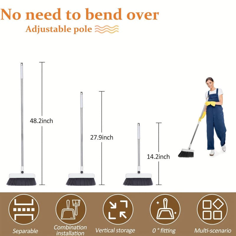 2026 Autumn/Winter Cross-border Foreign Trade New Stainless Steel 3-Piece/Set Long Handle Daily Necessities