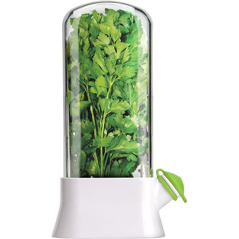 Cross-border Amazon herb crisper vegetable crisper anti-crushing crisper creative coriander fresh storage cup