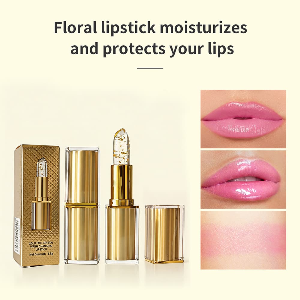 Foreign Trade Cross-border Transferproof Color Changing Lipstick Moisturizing
